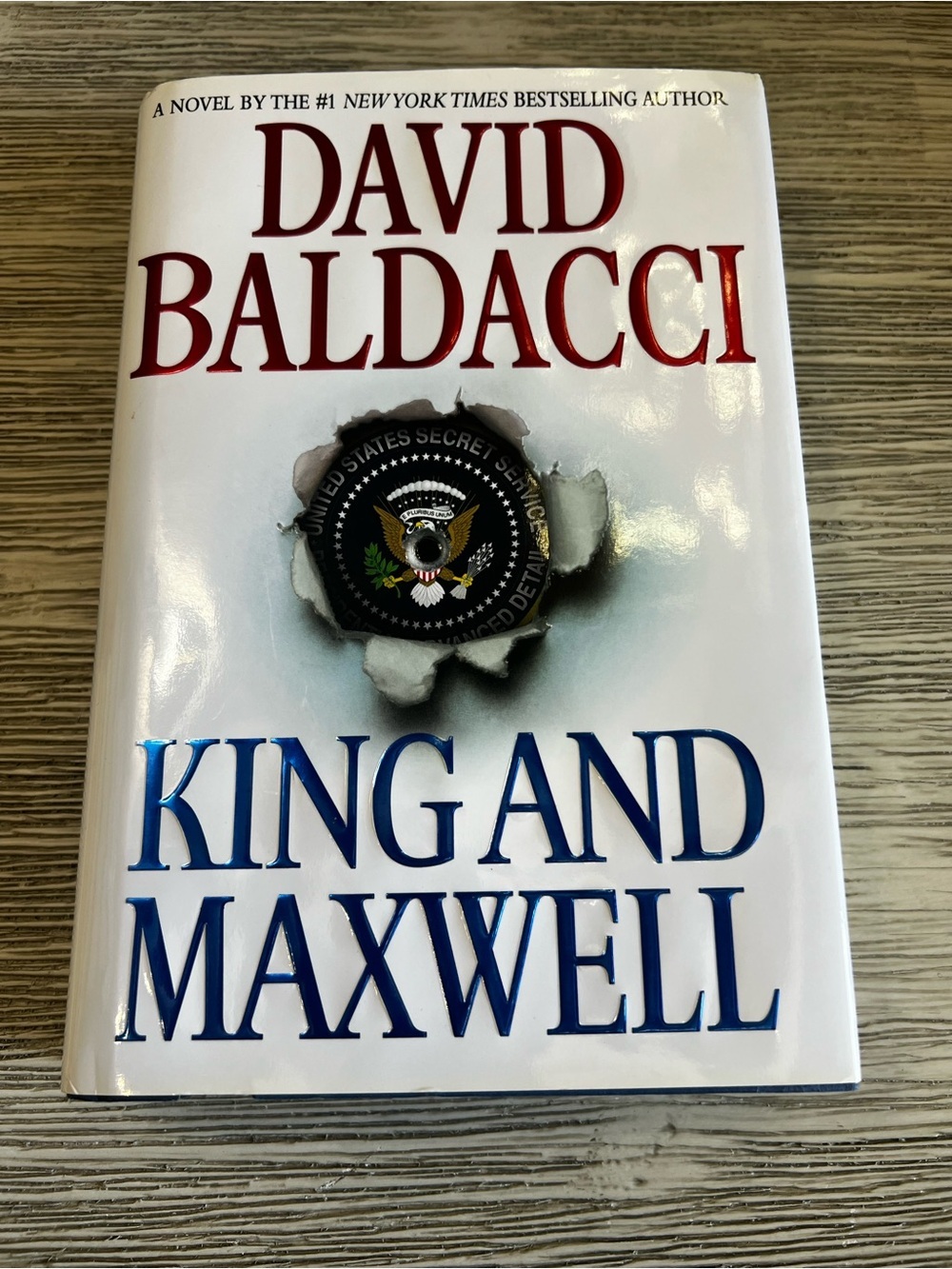 📚 King and Maxwell by David Baldacci Hardcover